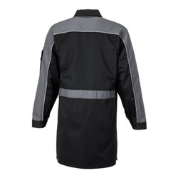 Planam Berufsmantel Highline schwarz/schiefer/zink