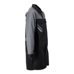 Planam Berufsmantel Highline schwarz/schiefer/zink