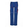 Planam Bundhose Basalt kornblau/rot