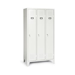 Portofino Kleiderschrank mit Füßen mit 3 Abteilen