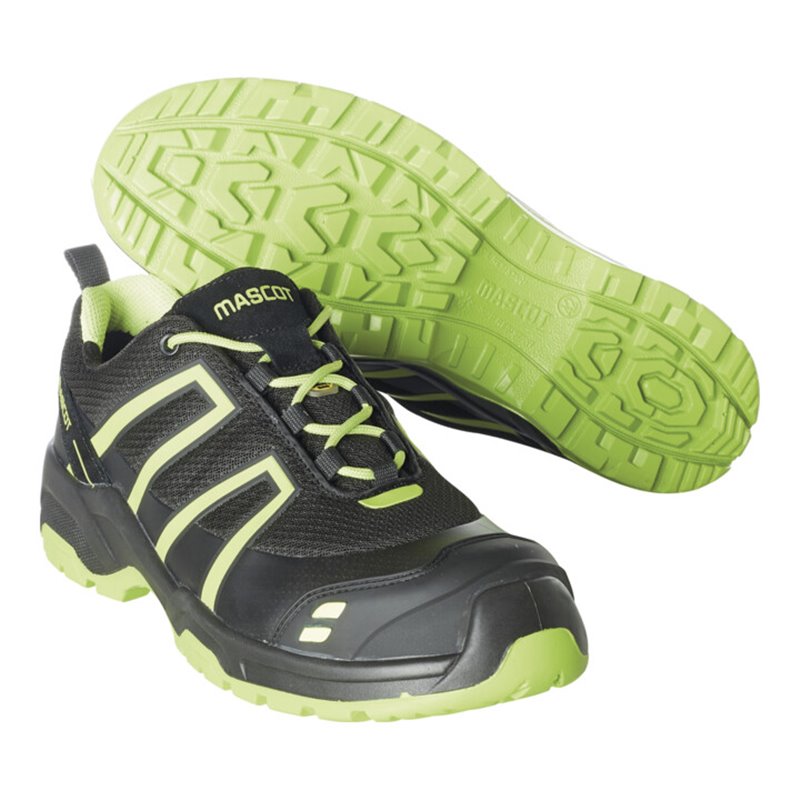 Mascot Sicherheitshalbschuh S1P mit Schnürsenkel Sicherheitshalbschuh S1P Sicherheitsschuhe schwarz/hi-vis gelb 10