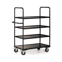 STIER Etagenwagen 4 Ladeflächen mit Griff