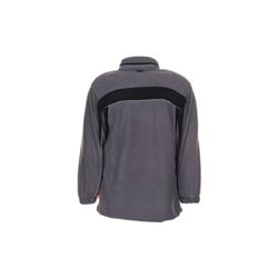 Planam Fleecejacke Plaline schiefer/schwarz