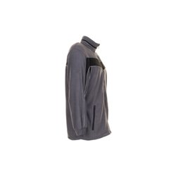 Planam Fleecejacke Plaline schiefer/schwarz