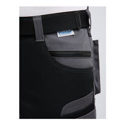 Pionier Bundhose Damen TOOLS, schwarz/grau