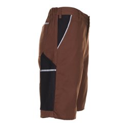 Planam Shorts Canvas 320 braun/schwarz