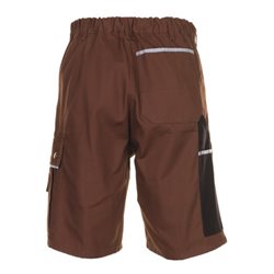 Planam Shorts Canvas 320 braun/schwarz