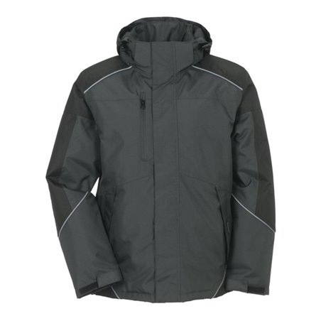Planam Jacke Outdoor Desert grau/schwarz