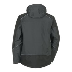 Planam Jacke Outdoor Desert grau/schwarz