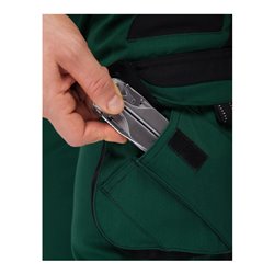 Pionier Bundhose TOOLS PLUS, grün/schwarz