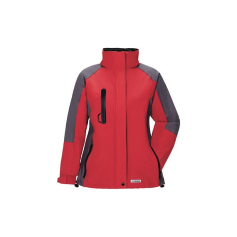 Planam Jacke Shape Outdoor Damen rot/grau