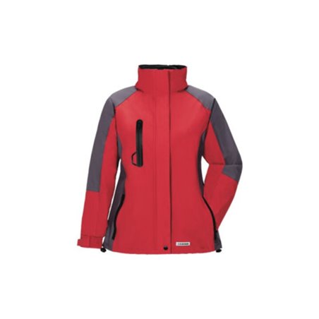 Planam Jacke Shape Outdoor Damen rot/grau