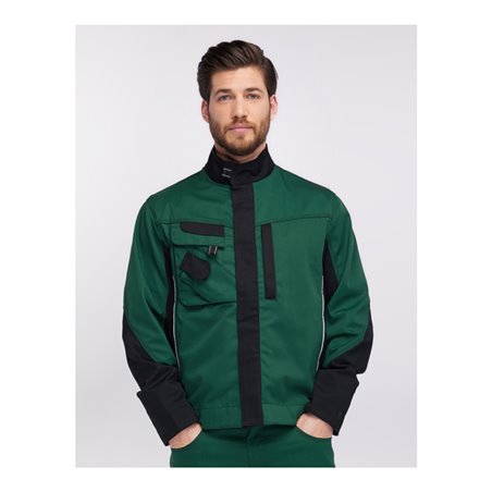 Pionier Bundjacke TOOLS PLUS, grün/schwarz