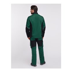 Pionier Bundjacke TOOLS PLUS, grün/schwarz