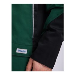 Pionier Bundjacke TOOLS PLUS, grün/schwarz