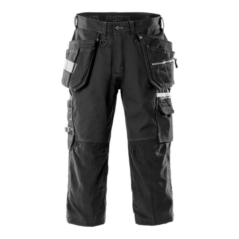 Fristads 3/4 Handwerkerhose 2124 CYD Schwarz (Herren)
