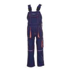 Planam Latzhose marine/orange