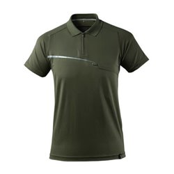 Mascot Polo-Shirt, feuchtigkeitstransportierend Polo-shirt moosgrün