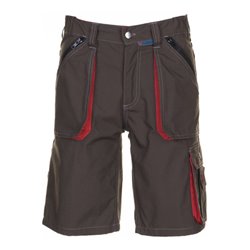 Planam Latzhose Basalt oliv/rot