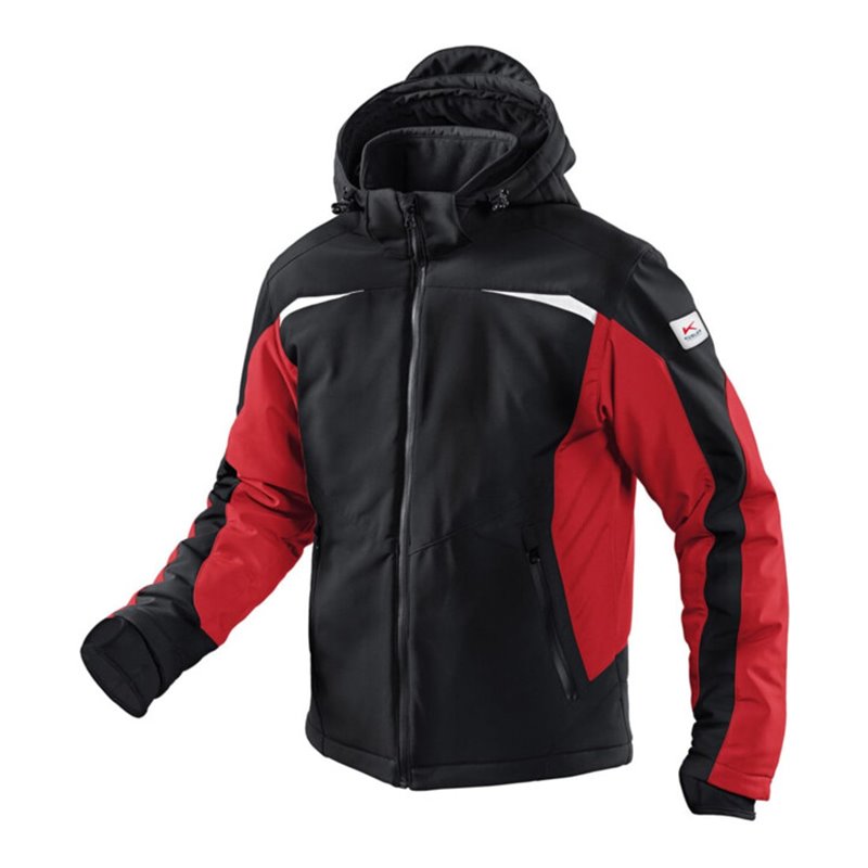 Kübler Weather Jacke 1041 schwarz/mittelrot