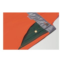 Planam Warnschutz-Latzhose gelb/marine