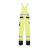 Planam Warnschutz-Latzhose gelb/marine