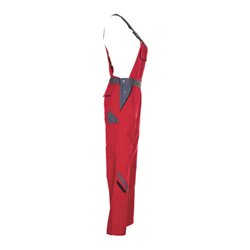 Planam Latzhose Highline Damen rot/schiefer