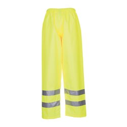 Planam Warnschutz-Regenhose uni gelb