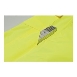 Planam Warnschutz-Regenlatzhose gelb/marine