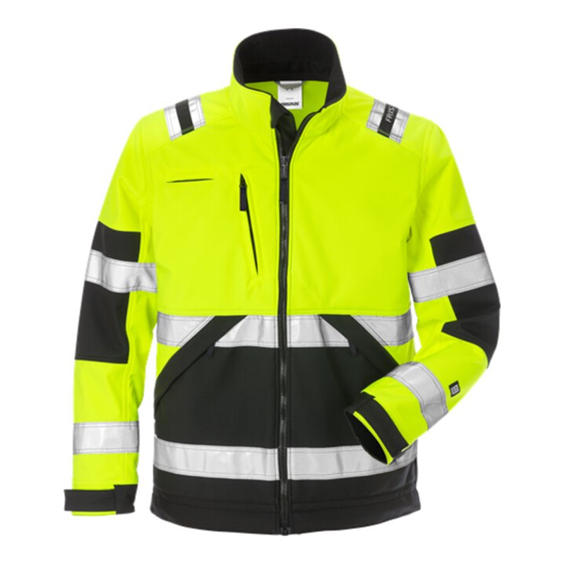 Fristads High Vis Softshell-Jacke Kl. 2 4083 WYH Gelb (Herren)