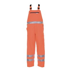 Planam Warnschutz-Winterlatzhose uni orange