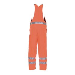 Planam Warnschutz-Winterlatzhose uni orange