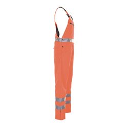 Planam Warnschutz-Winterlatzhose uni orange
