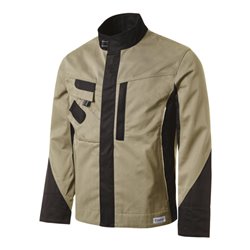 Pionier Bundjacke TOOLS, beige/braun