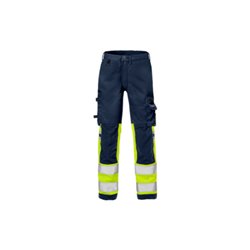 Fristads High Vis Stretch-Hose Kl. 1 2615 PLUS Dunkelblau (Herren)