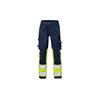 Fristads High Vis Stretch-Hose Kl. 1 2615 PLUS Dunkelblau (Herren)