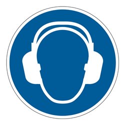 Durable Sicherheitskennzeichen ''Gehörschutz benutzen''