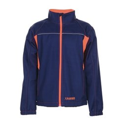 Planam Softshelljacke Basalt Neon marine/orange