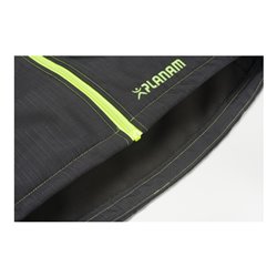 Planam Softshelljacke Basalt Neon marine/orange