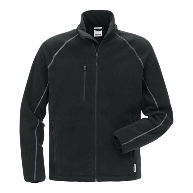 Fristads Fleecejacke 4004 FLE Schwarz (Herren)