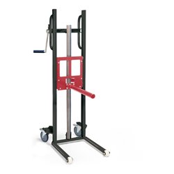 STIER Materialheber mit Aufnahmedorn, Traglast 150kg, Hubhöhe 1203mm