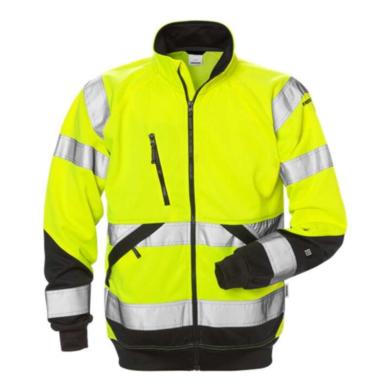 Fristads High Vis Sweatjacke Kl. 3 7426 SHV Gelb (Herren)