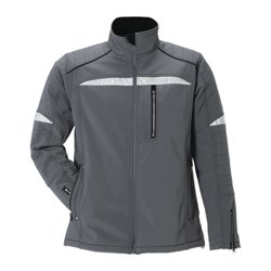 Planam Softshelljacke DuraWork grau/schwarz