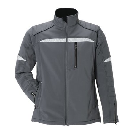 Planam Softshelljacke DuraWork grau/schwarz