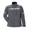 Planam Softshelljacke DuraWork grau/schwarz