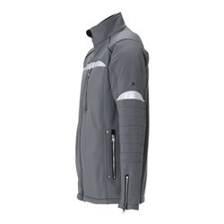 Planam Softshelljacke DuraWork grau/schwarz