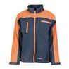 Planam Softshelljacke Timberguard grau/orange
