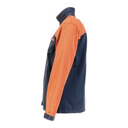 Planam Softshelljacke Timberguard grau/orange