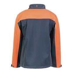 Planam Softshelljacke Timberguard grau/orange