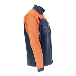 Planam Softshelljacke Timberguard grau/orange